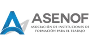 Logo de ASENOF (Asociación de Instituciones de Educación para el Trabajo y el Desarrollo Humano), aliado institucional de FUNCA.