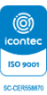 Sello ICONTEC Certificación de Servicios de FUNCA (Fundación Escuela de Capacitación Colombiana).