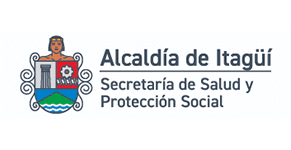 Logo de Alcaldía de Itagüí – Secretaría de Salud y Protección Social, aliado de FUNCA