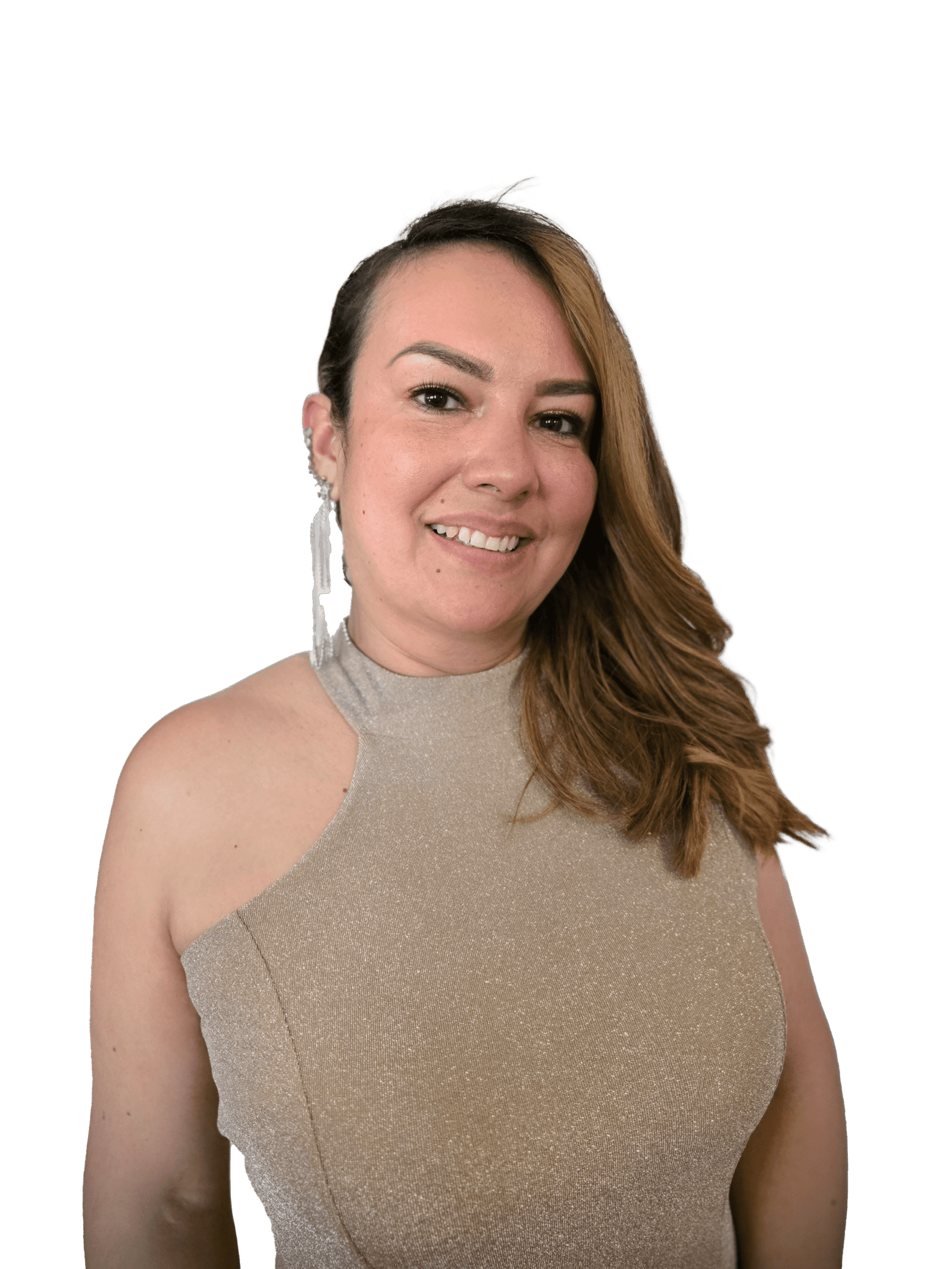 Retrato de Eliana Rincón Jiménez, integrante del equipo académico, sobre fondo transparente.