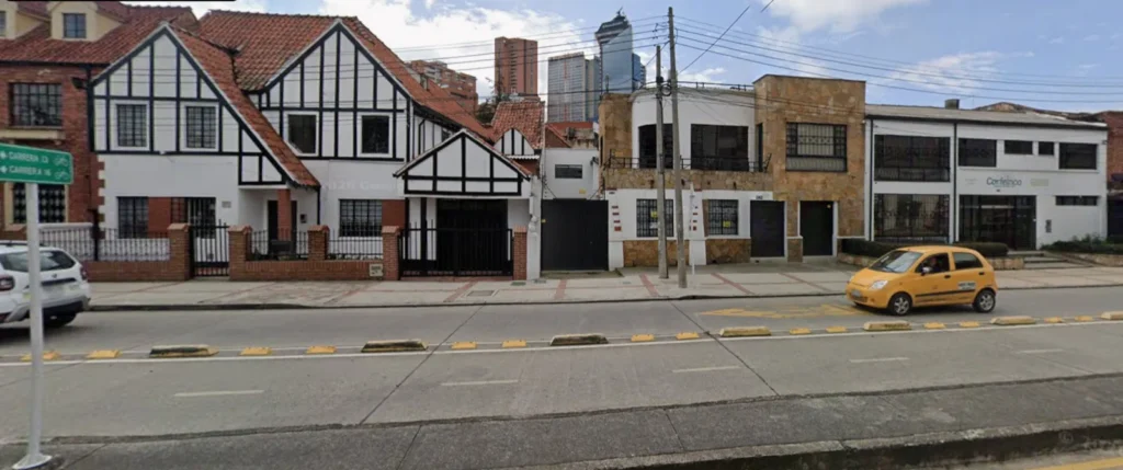 La casa donde funcionó FUNCA en Bogotá